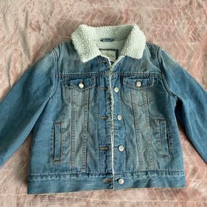 Furry Jean Jacket